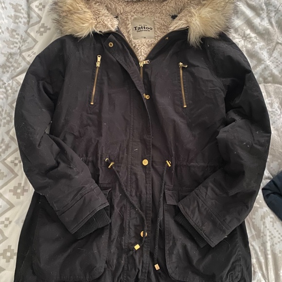 Tattoo winter coat - Picture 2 of 2